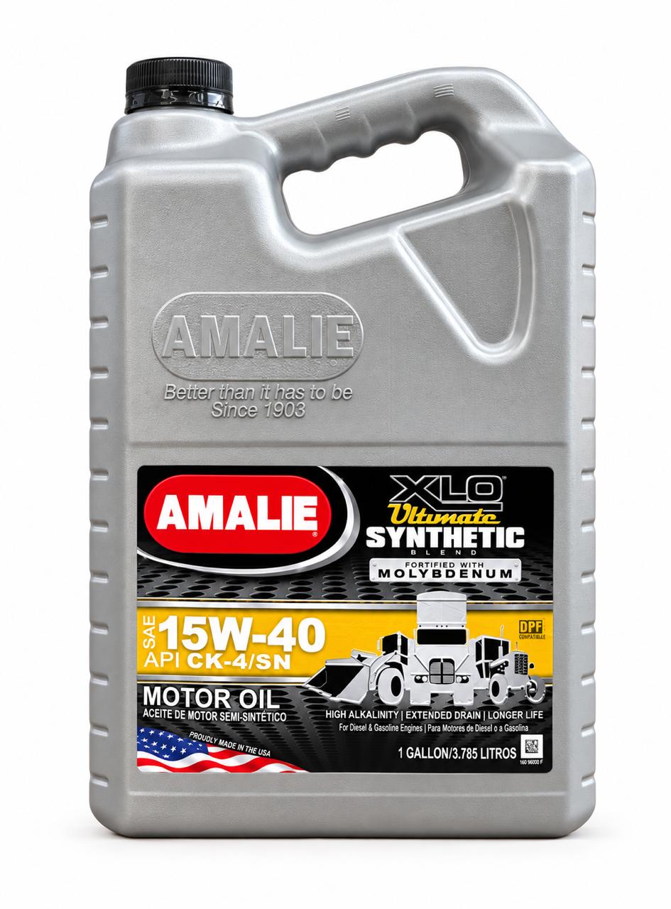AMALIE XLO SYN BL 15W40. API CK4/SN 4X4