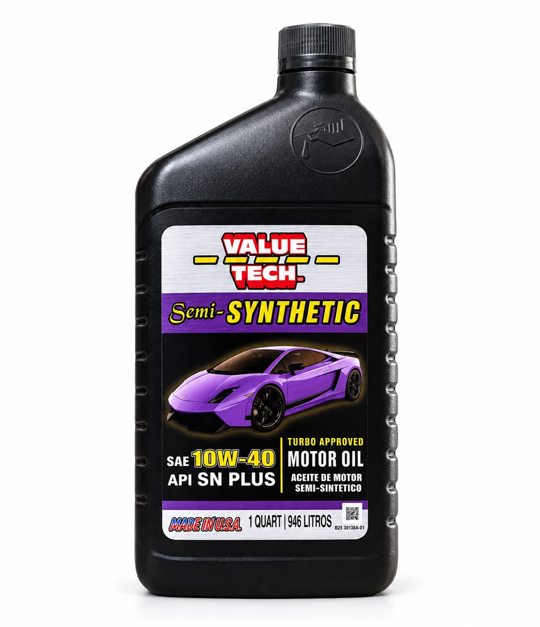 VALUE TECH SAE 10W40.SYN BLEND.API SN PLUS 12X1