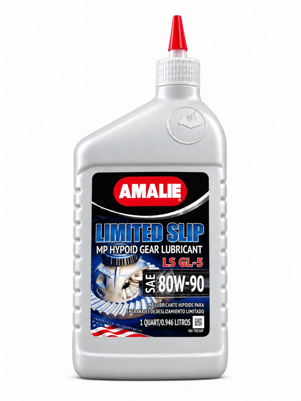 AMALIE MP HYP LS GL5 80W90. 12X1