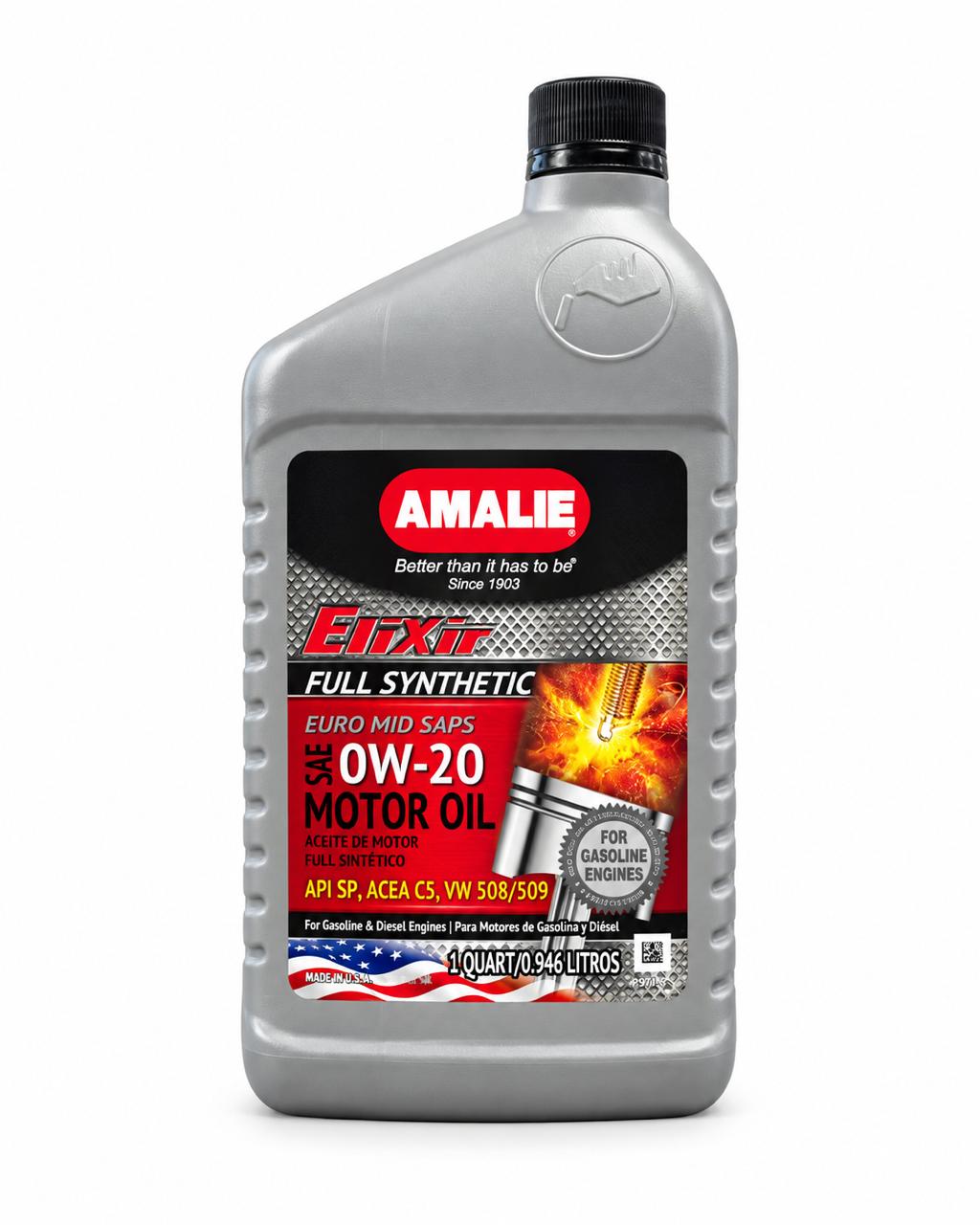 AMALIE 0W20 API SP. ACEA C5. VW 508/509 12X1